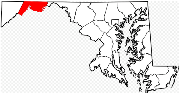 allegany county map 